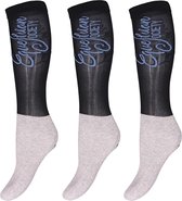 Harry's Horse Sokken  3-pack - Black - 40-42