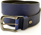 XXL Belts Herenriem 1846 - Blauw - 135 cm