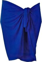 Beco Rok Pareo Dames 165 X 56 Cm Polyester Blauw