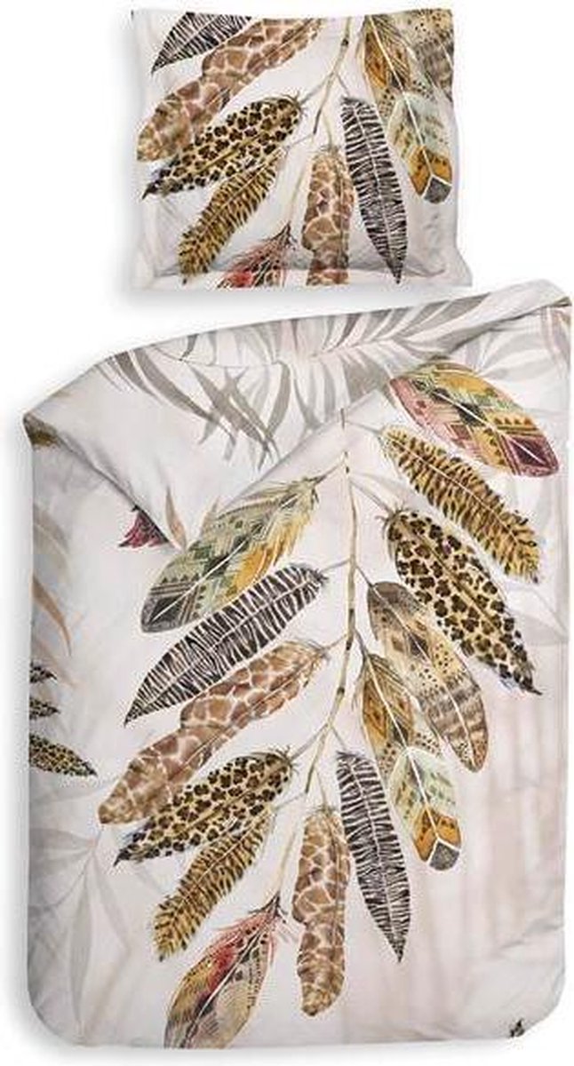 Heckett & Lane Rayna - Dekbedovertrek - Eenpersoons - 140x200/220 cm - Multi kleur