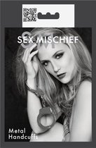 Sex & Mischief - erotische henboeien - metalen henboeien met quick release - 2 sleutels