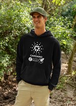 Cardano Crypto To the Moon - HOODIE - Binance Coinbase Bitcoin Ethereum Cardano Wallet - Maat L