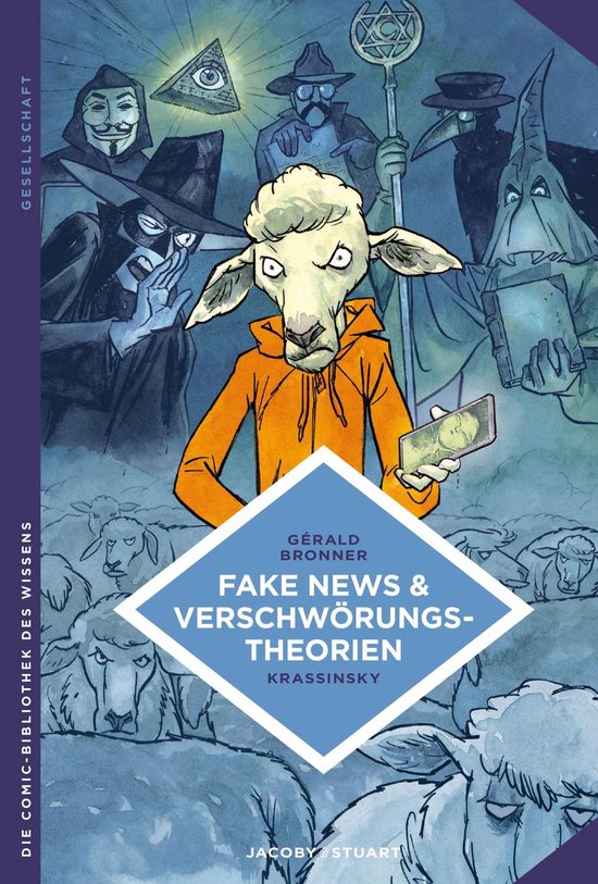 Die Comic-Bibliothek des Wissens - Fake News & Verschwörung ... - cover