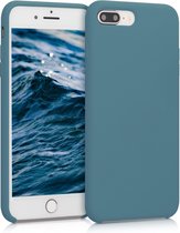 kwmobile telefoonhoesje voor Apple iPhone 7 Plus / 8 Plus - Hoesje met siliconen coating - Smartphone case in Arctische nacht