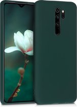 kwmobile telefoonhoesje voor Xiaomi Redmi Note 8 Pro - Hoesje voor smartphone - Back cover in mosgroen