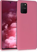 kwmobile telefoonhoesje geschikt voor Samsung Galaxy S10 Lite - Hoesje voor smartphone - Back cover in donkerroze