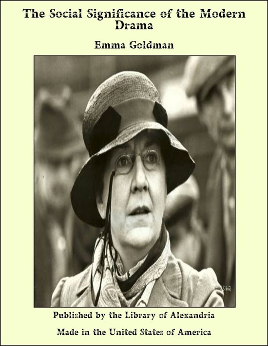 The Social Significance of the Modern Drama - cover