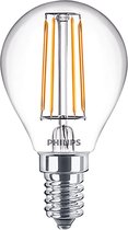 PHILIPS - LED Lamp - CorePro Luster 827 P45 CL - E14 Fitting - 4.5W - Warm Wit 2700K | Vervangt 40W