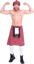 Schotse Kilt Man 3delig - One Size
