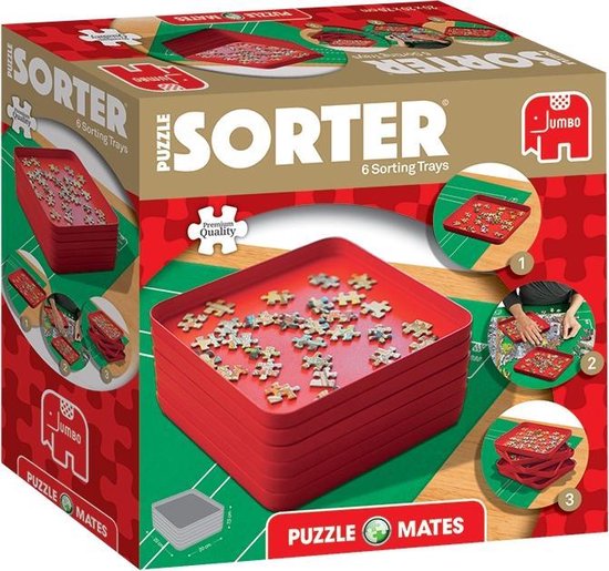 Jumbo Puzzle Mates Puzzle Sorter Puzzelsorteerder - Puzzelsorteerbak |  bol.com