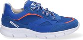 Braqeez 421340-423 Jongens Lage Sneakers - Blauw - Suède - Veters