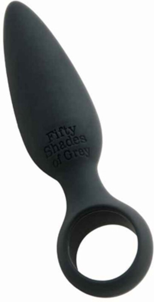 Goedkoopste Fifty Shades of Grey Something Forbidden Buttplug - Zwart