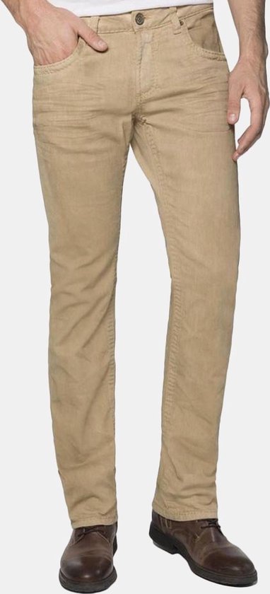 Camp David Jeans broek Color Denim Regular Fit, beige | bol.com