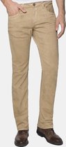 Camp David Jeans broek Color Denim Regular Fit, beige