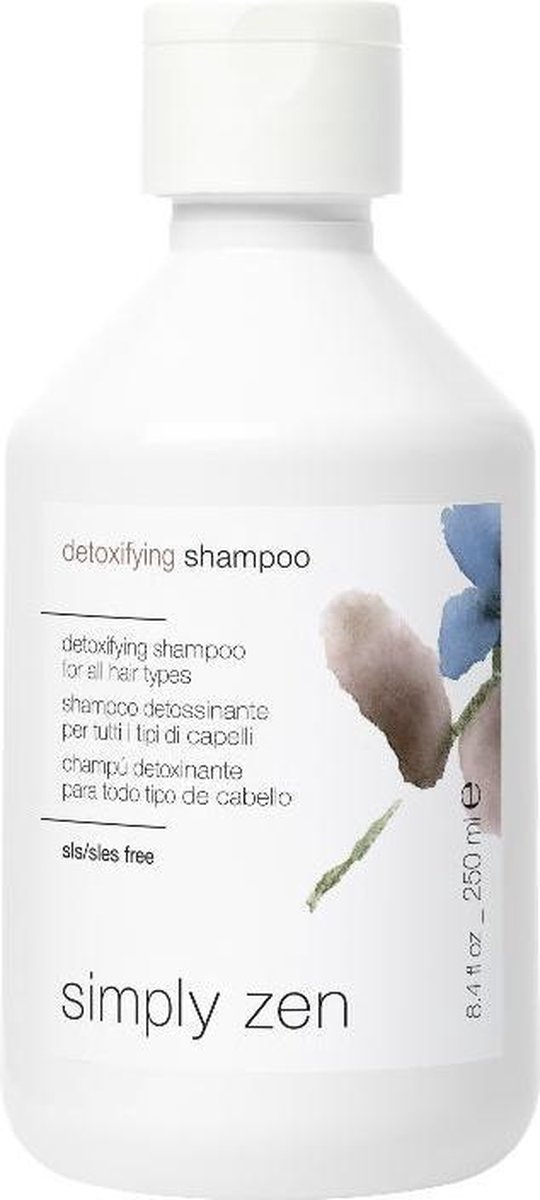 Simply Zen detoxifying shampoo 250 ml - Normale shampoo vrouwen - Voor Alle haartypes