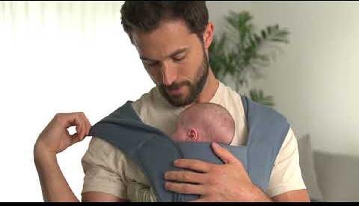 Ergobaby Embrace Draagzak Baby - Oxford Blue – foto 5