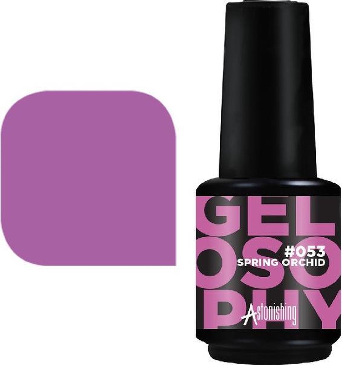 Goedkoopste Astonishing - Gellac - 053 Spring Orchid - 15 ml - Gelosophy - UV/Led Gel - Gellak - Gelnagels - Nagellak - Gel Nails - Gelnagel producten - Gel Nagellak - Gel Nagel - Gelnagels voor Thuis - Nail art