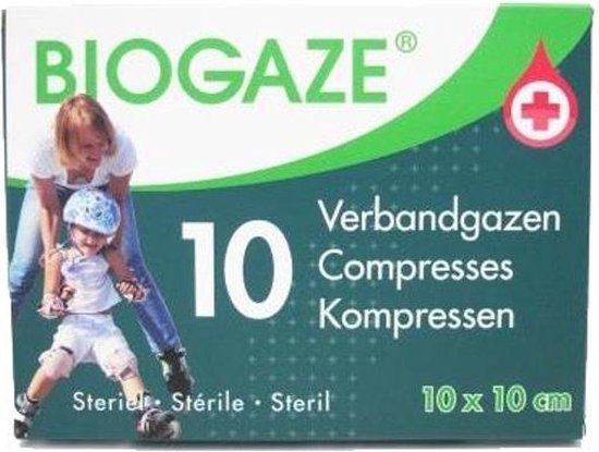 Biogaze 10x10cm 10 st | bol.com