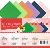 Linen Cardstockset Pack - 4K - Precious Marieke Delicate Flowers