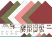 Linnenpakket - Scrap - Yvonne Creations - Cozy Christmas