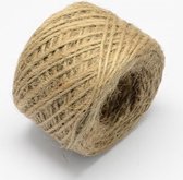 hemp/ macrame koord beige - 1-2mm - 50meter