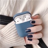 Apple AirPods 1 & 2 hard case - blauw - Geschikt voor
