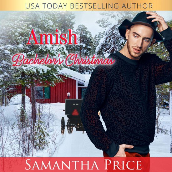 Amish Bachelor's Christmas - cover