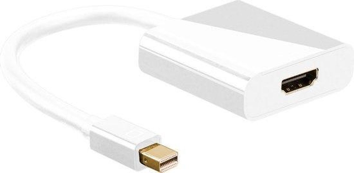 Mini displayport naar HDMI adapter - 25 cm - 1080p - Wit