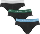 Calvin Klein 3P herenslips zwart m9f - XL