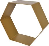 Duraline Schap Hexagon Ong.Mess Metaal 1,5mm 32x28x12cm