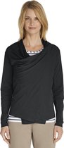 Coolibar UV vest Dames - Zwart - Maat 44