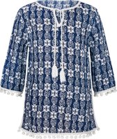 Snapper Rock Tuniek Kinderen Ananas - DonkerBlauw - Maat 116-122