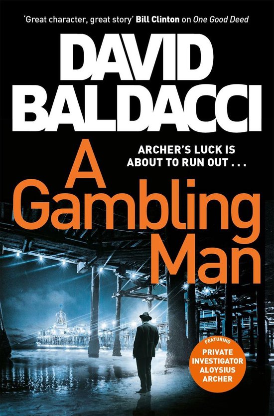 Boek cover A Gambling Man van David Baldacci