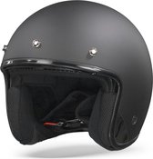 LS2 OF601 Bob Solid Matt Black Jet Helmet XL - Maat XL - Helm