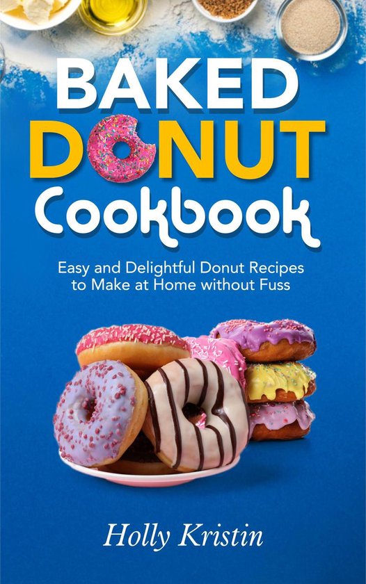 Baked Donut Cookbook - cover