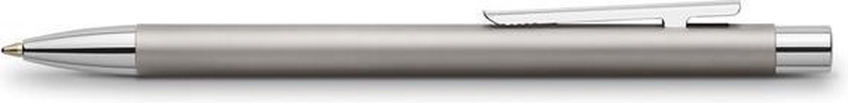Faber-Castell balpen - NEO slim - mat RVS - FC-342120
