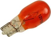 Lamp 12V 10W  T13 Wedge rood  (10-stuks)