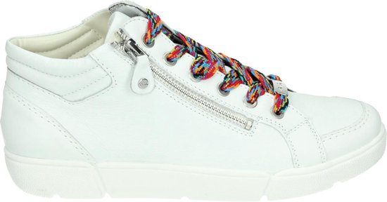Ara 1214435 - Volwassenen VeterlaarzenHalf-hoge schoenen - Kleur: Wit/beige  - Maat: 41 | bol.com