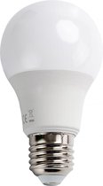 LED Lamp - Dag en Nacht Sensor - Aigi Lido - A60 - E27 Fitting - 8W - Helder/Koud Wit 6500K - Wit