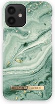 iDeal of Sweden Fashion Case voor iPhone 12 Mini Mint Swirl Marble