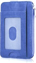 Goodline® - Platte Compacte Portemonnee - V2 -Donkerblauw