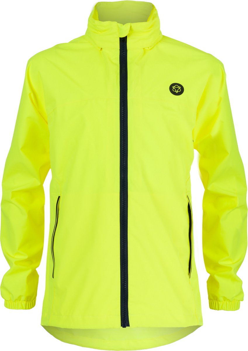AGU GO Kids Regenjas Essential Fluo – Meisjes & Jongens Waterdicht & Ademend Geel