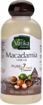 Vatika Macadamia Hair Oil - Pure 7+ Herb Complex - 150ml