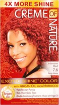 Permanente Kleur Argan Color Creme Of Nature Intensive Red 7.6