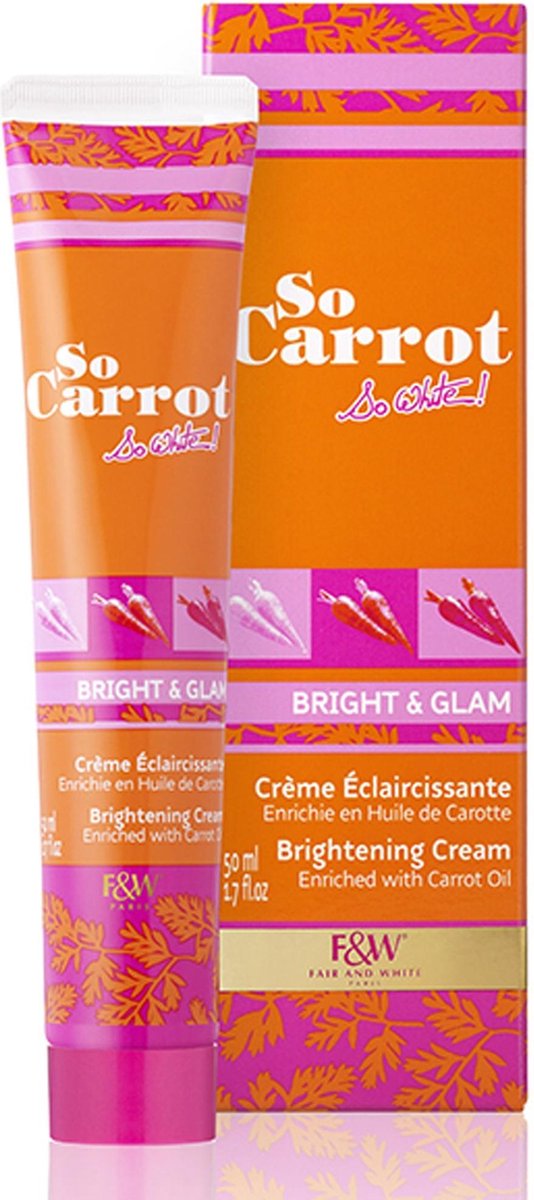 Crème éclaircissante Fair and White So Carrot 50 ml | bol
