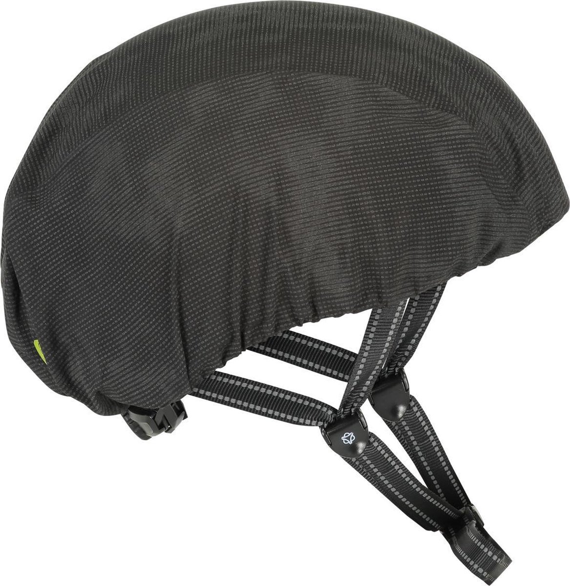 AGU Commuter - Regenhelmhoes - Waterdicht & Winddicht - Poray 10.000 - Ademend - Verstelbaar trekkoord - Reflecterend - Compact opvouwbaar - Unisex - Zwart