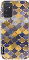 Casetastic Samsung Galaxy A72 (2021) 5G / Galaxy A72 (2021) 4G Hoesje - Softcover Hoesje met Design - Sapphire Scales Print