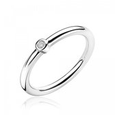 ZINZI ring ZIR1673 - Zilver 925 - Zirkonia