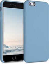 kwmobile telefoonhoesje voor Apple iPhone 6 Plus / 6S Plus - Hoesje met siliconen coating - Smartphone case in antieksteen
