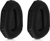 kwmobile 2x oorkussens compatibel met Logitech UE 4500 - Earpads voor koptelefoon in zwart